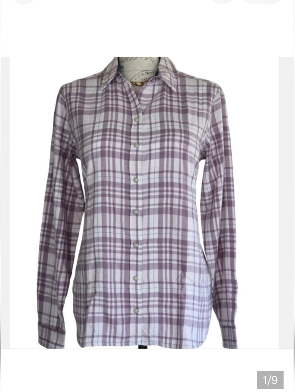 NWT Jachs Girlfriend Plaid Shirt.